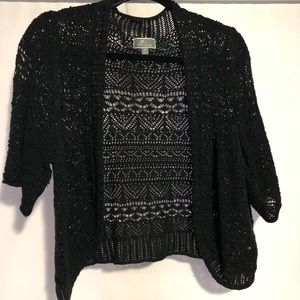 Knitted cropped sweater